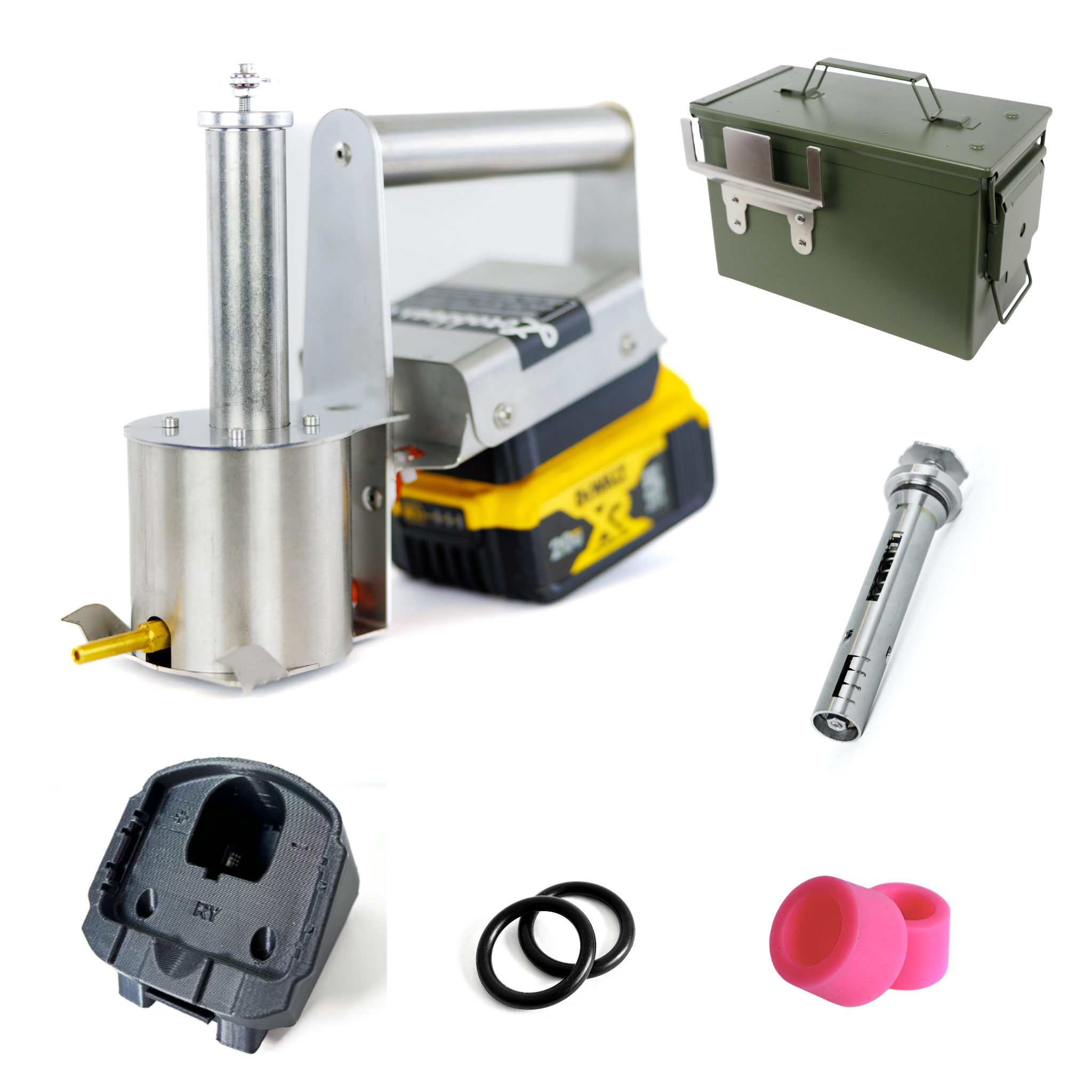 InstantVap 18V Compact Unit and Accessories