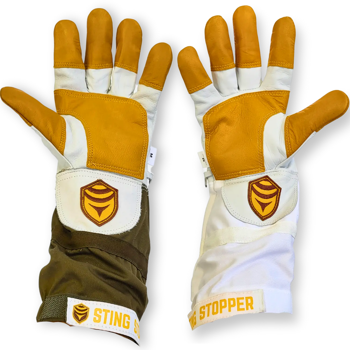 Heavy Duty Goat Skin Beekeeping Gloves Sting Stopper