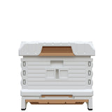 Ergo PLUS White Single Brood Box Beehive Set