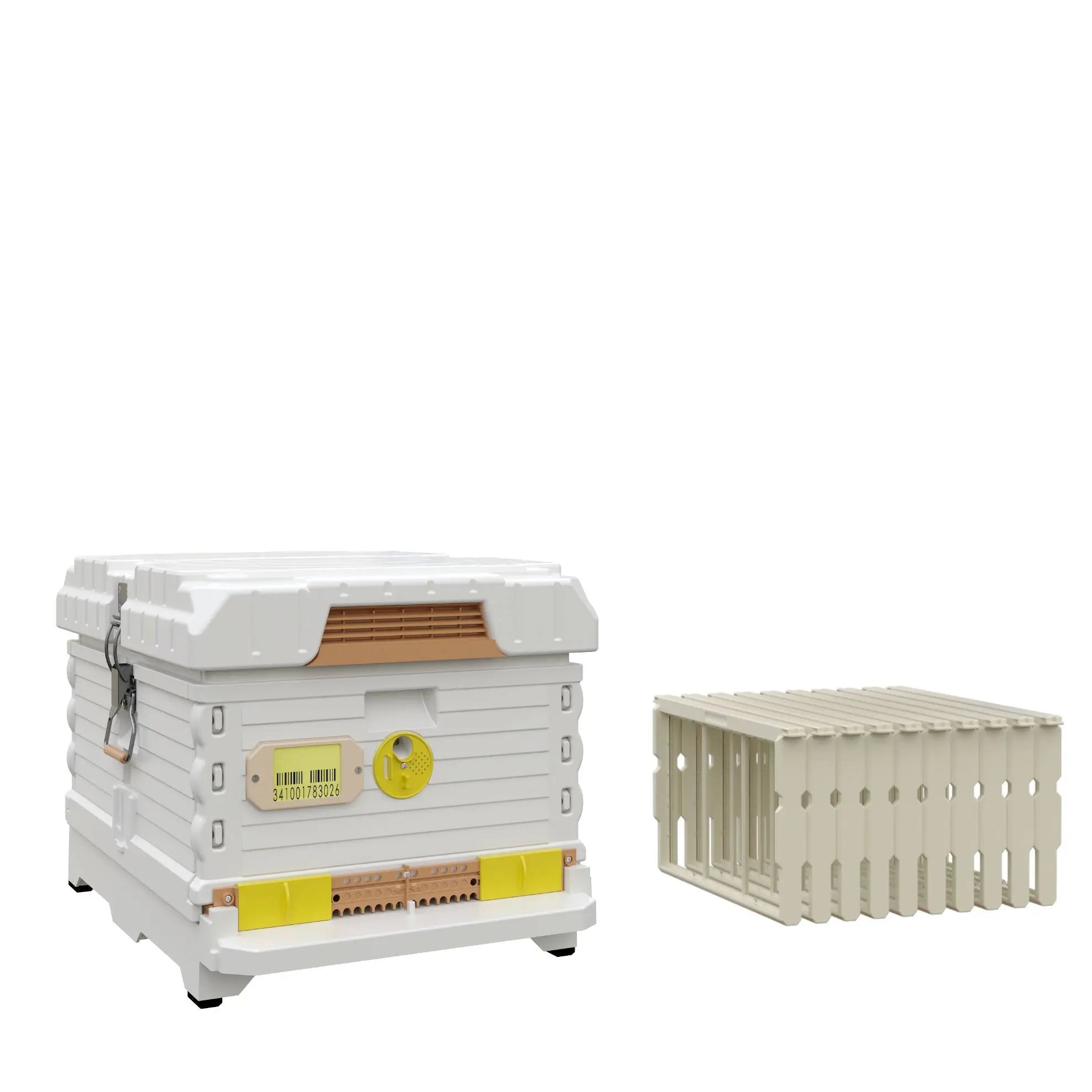 Ergo PLUS White Single Brood Box Beehive Set Apimaye-USA