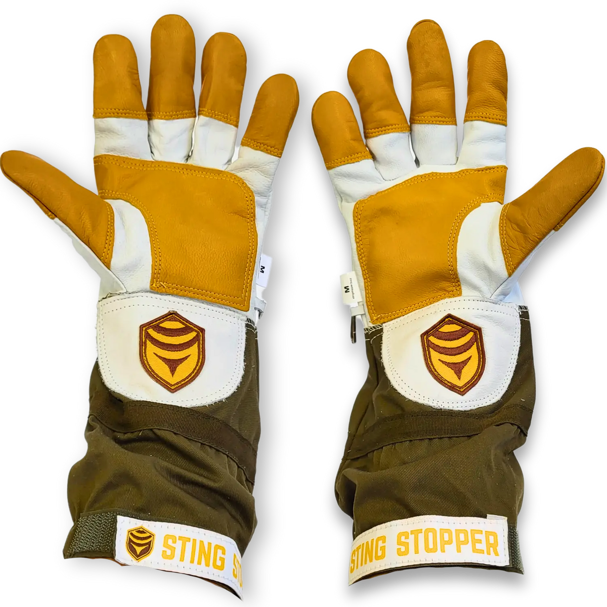 Heavy Duty Goat Skin Beekeeping Gloves Sting Stopper