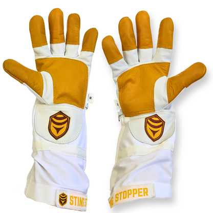 Heavy Duty Goat Skin Beekeeping Gloves Sting Stopper
