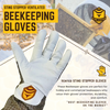 Ventilated Goat Skin Beekeeping Gloves Sting Stopper