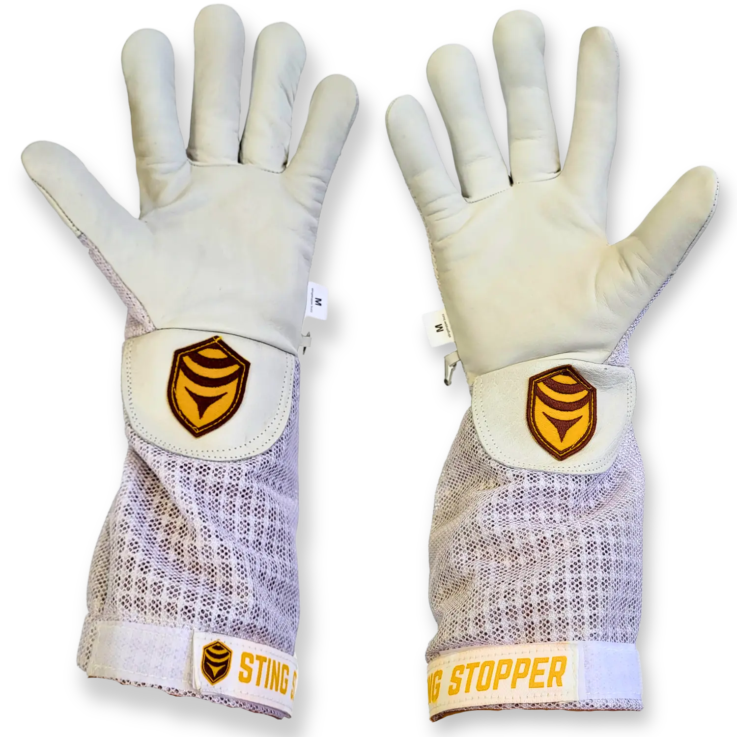 Ventilated Goat Skin Beekeeping Gloves Sting Stopper